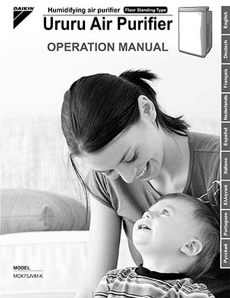 MCK75J | Operation manual